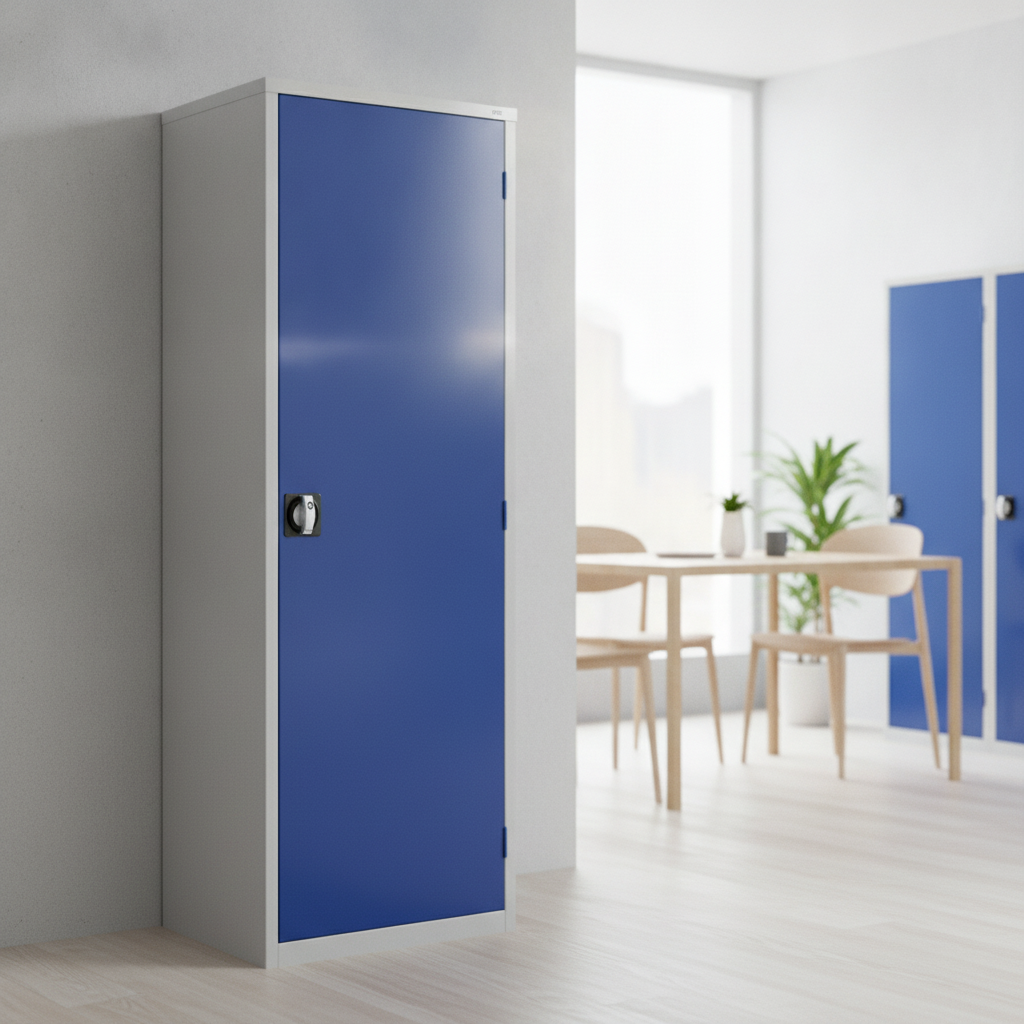 Blue Wardrobe Locker 610mm for Staff Rooms