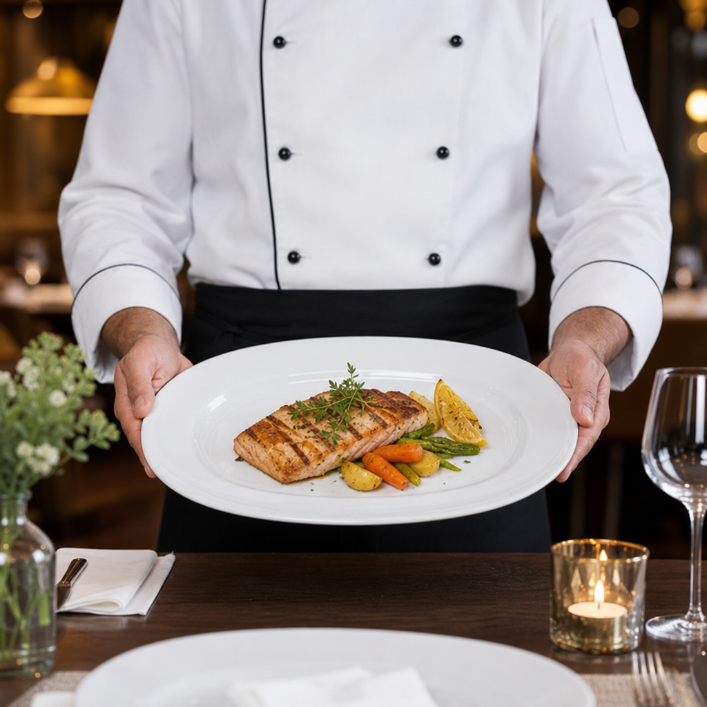 Rimmed Oval Dishes 280mm Porcelain for Elegant Dining (Pack of 6)