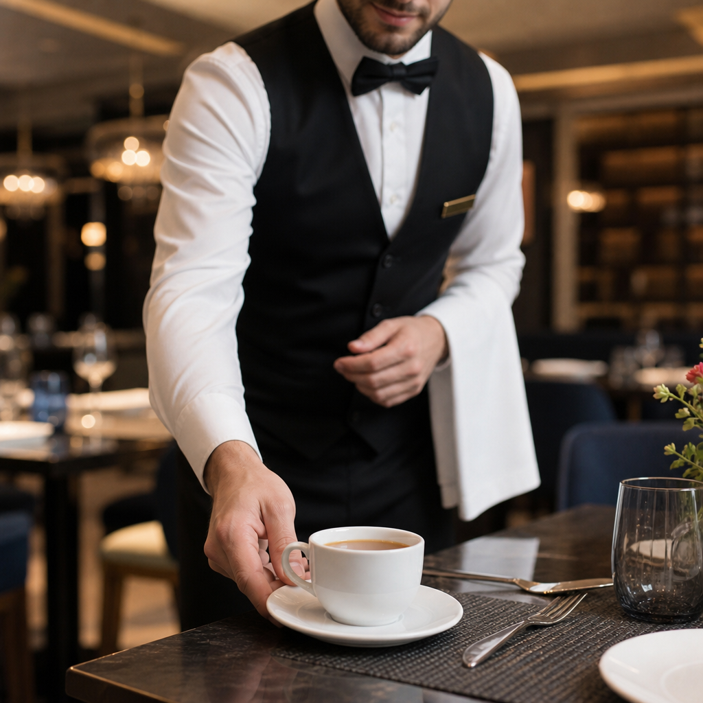 Saucers 150mm Porcelain for Serving Hot Beverages (Pack of 12)