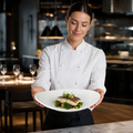 Oval Coupe Plates 230mm Porcelain for Restaurants & Bistros (Pack of 12)