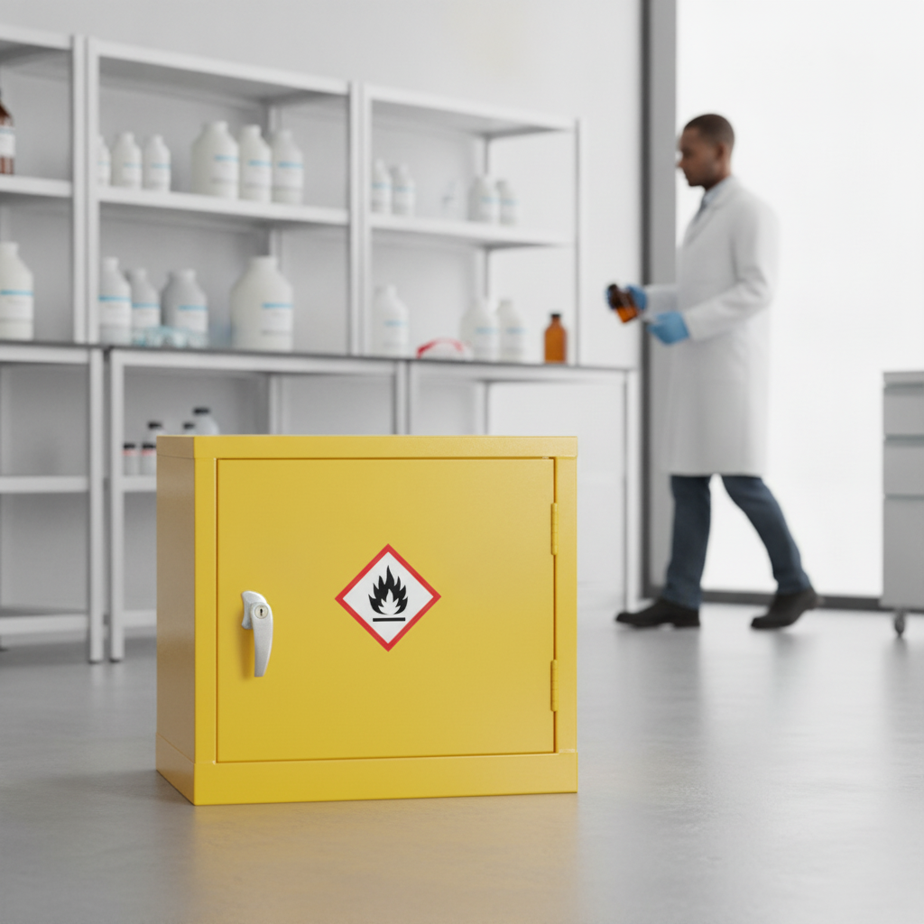 Steel Hazardous Substance Cabinet 5L for Safe Chemical Storage