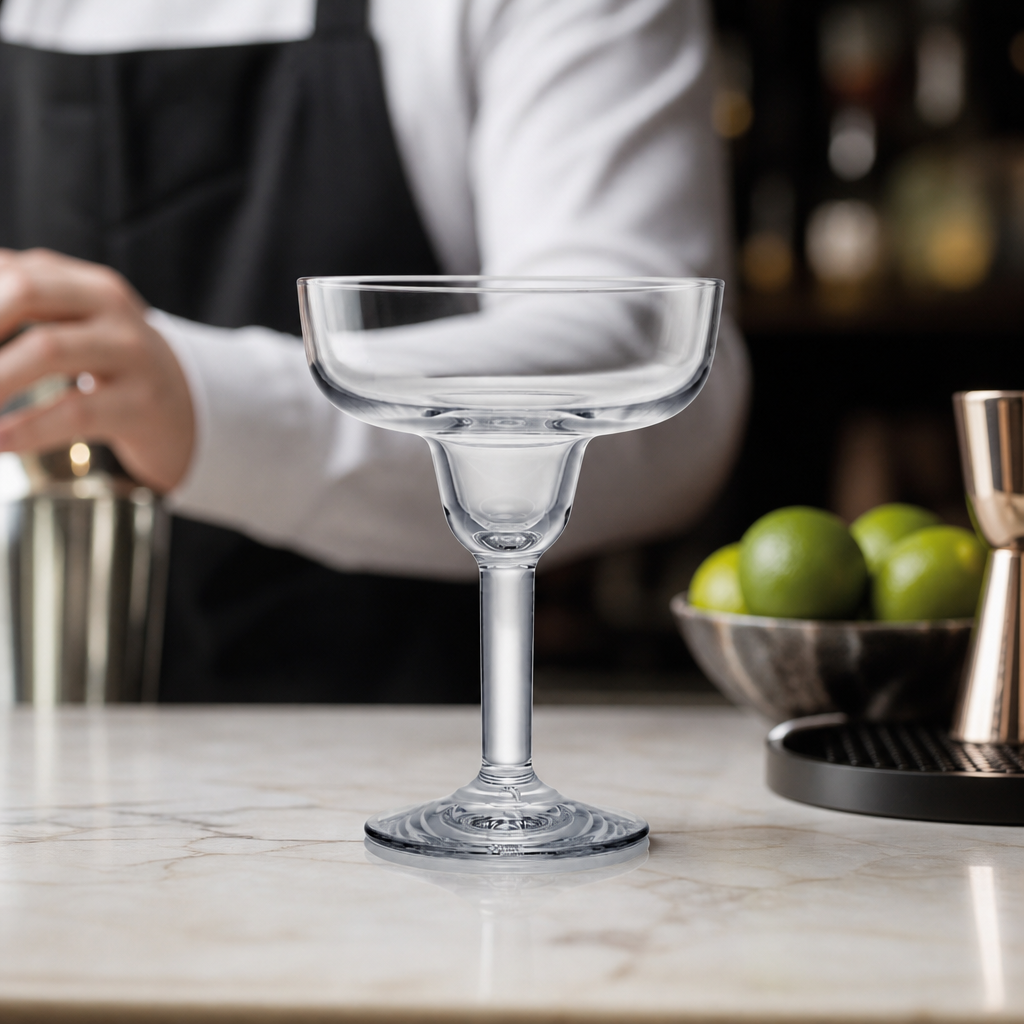 Polycarbonate Clear Margarita Glass 473ml for Outdoor Entertaining (Pack of 12)