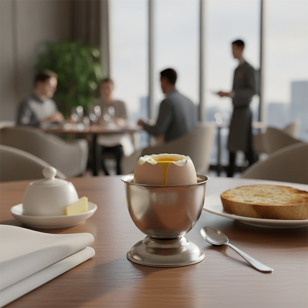 Stainless Steel Egg Cup 49mm for Breakfast Service