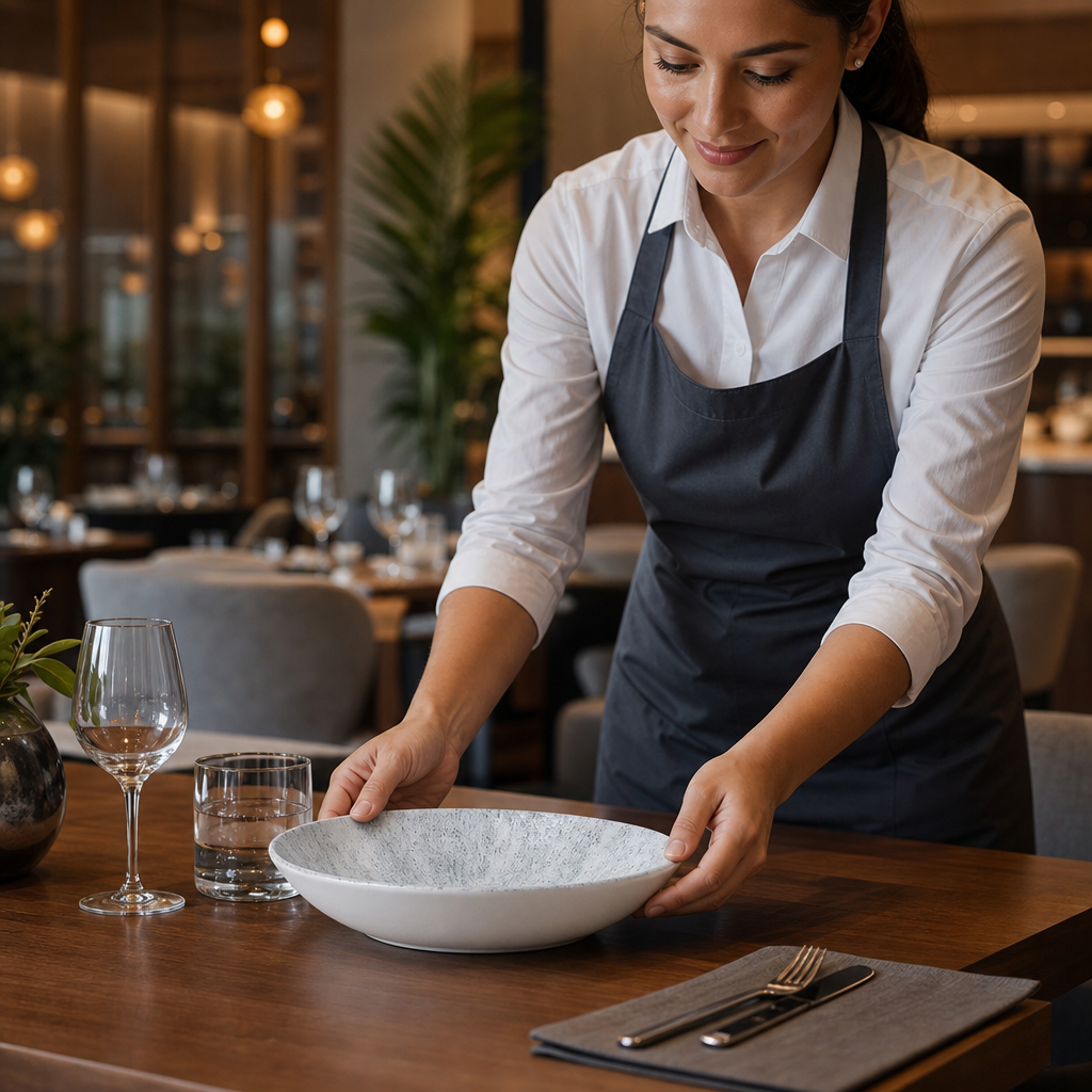 Coupe Bowls Grey Vitrified Porcelain for Dining (Pack of 12)