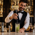 Glass Timeless Vintage Long Drink Glasses 370ml for Bars & Restaurants (Pack of 12)