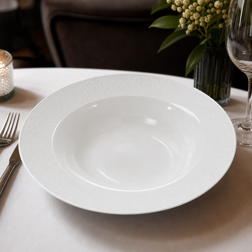 Alchemy Abstract Fine China Bowls 245mm for Contemporary Dining