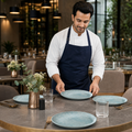 Coupe Plates 260mm Aqua Vitrified Ceramic for Dining (Pack of 12)