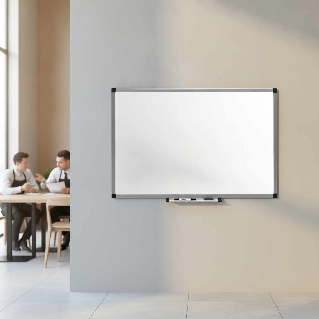 Aluminium Magnetic Whiteboard 600x900mm for Offices & Training Rooms