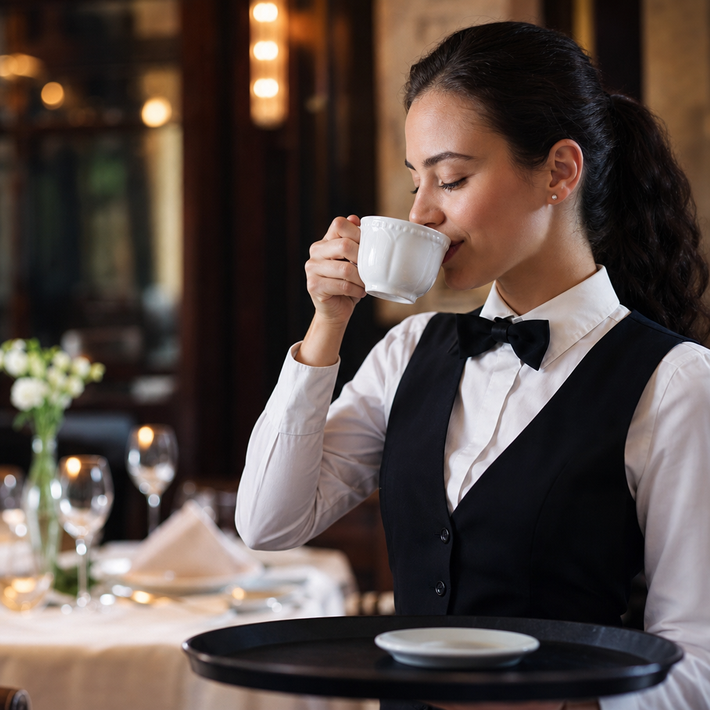 Tea Cups 220ml Porcelain for Catering Establishments (Pack of 24)