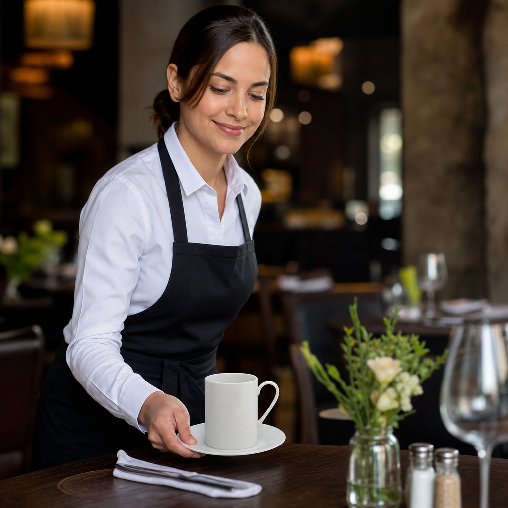Mugs 300ml Fine China for Restaurants & Cafés (Pack of 6)