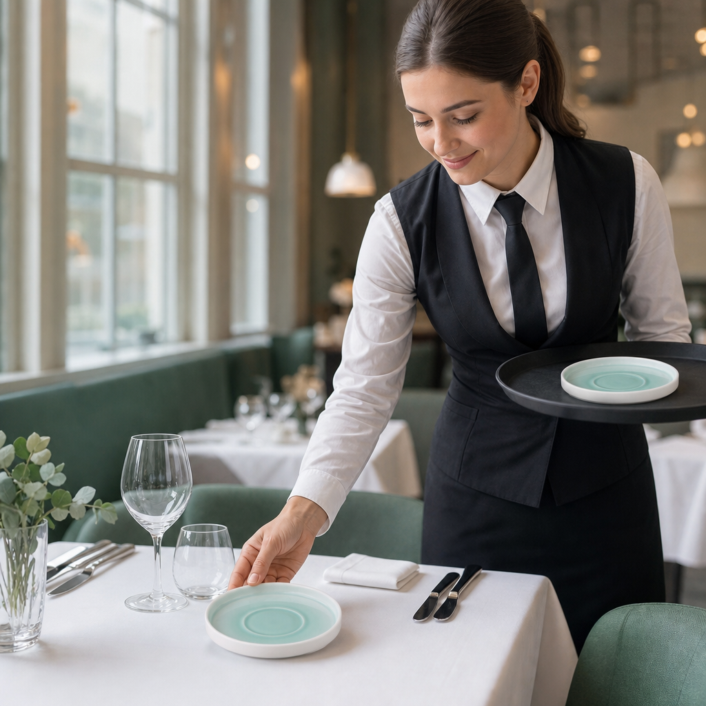 Saucers 155mm Porcelain for Stylish Table Settings (Pack of 6)