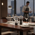 Acrylic Salt and Pepper Mill 110mm for Stylish Table Settings