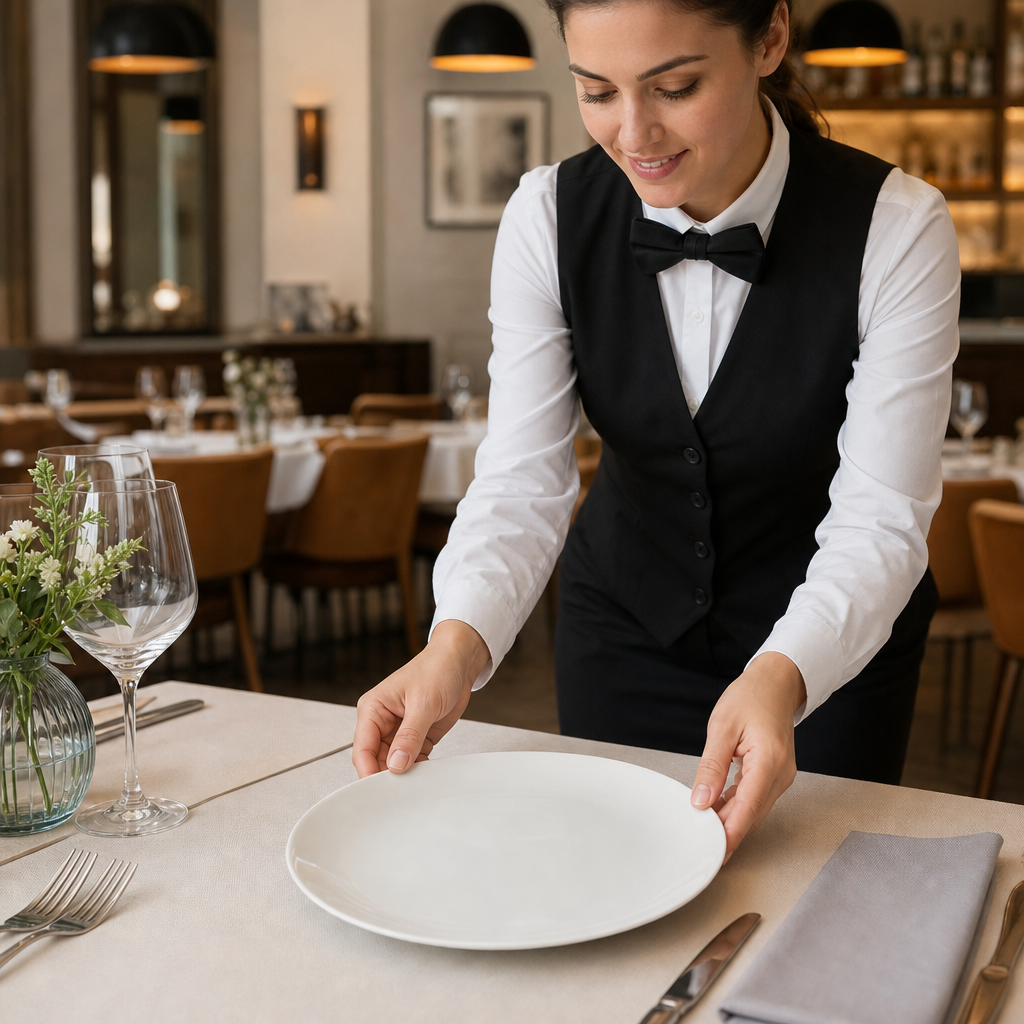 Coupe Plates 209mm Fine Bone China for Elegant Dining (Pack of 6)