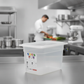 Polypropylene Food Storage Container 1/4 GN 150mm for Professional Kitchens