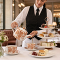 Fine Bone China Copper Teapot 1.05L for Afternoon Tea