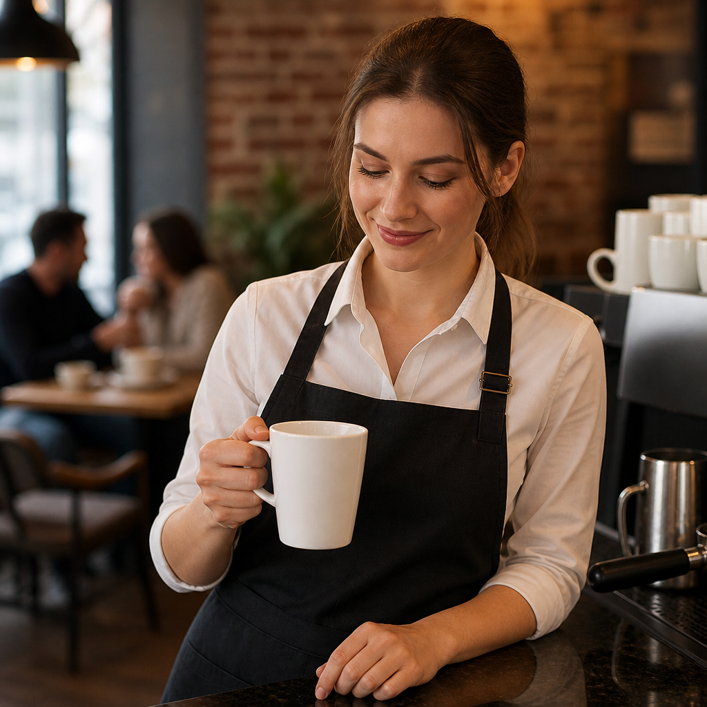 Latte Mugs 397ml Porcelain for Cafés & Restaurants (Pack of 12)