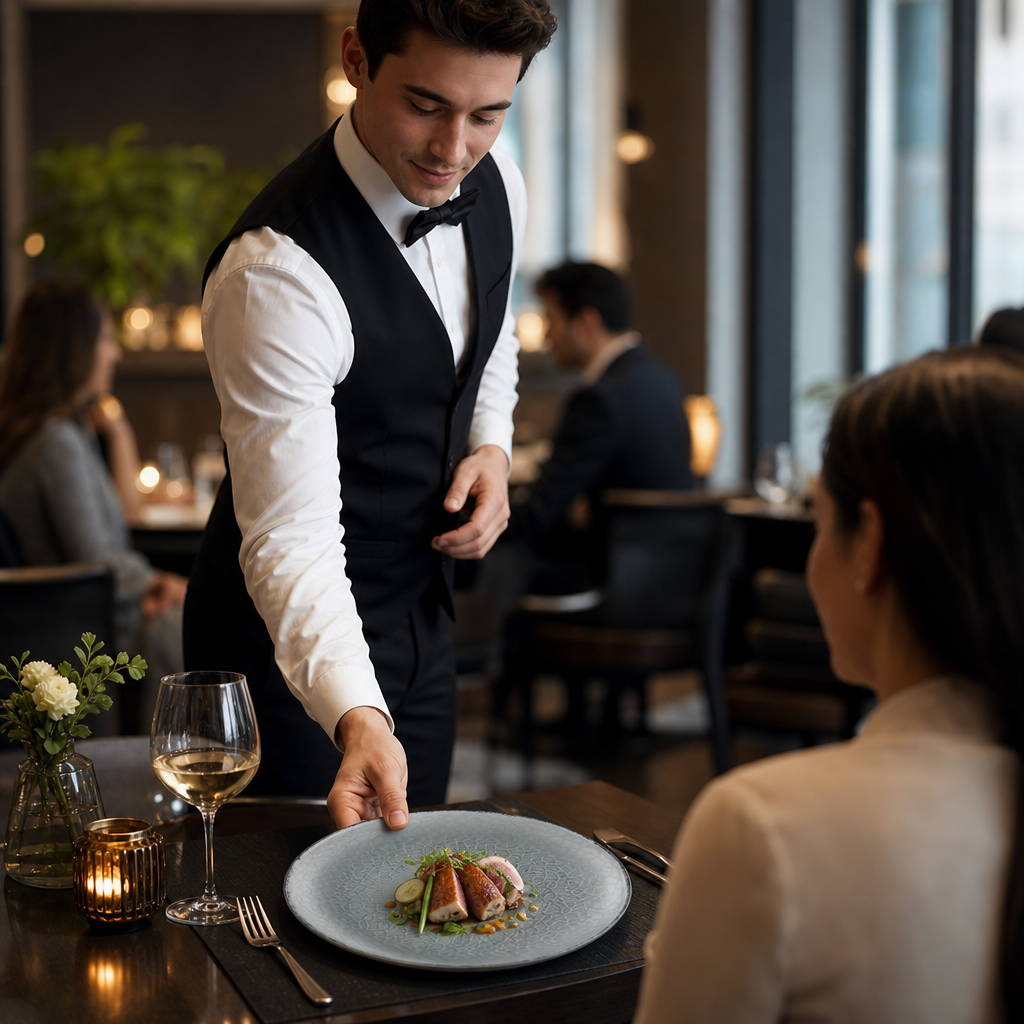 Organic Plates 295mm Glass for Hospitality Use (Pack of 6)