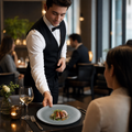 Organic Plates 295mm Glass for Hospitality Use (Pack of 6)