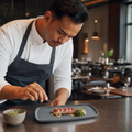 Oblong Plates 287x146mm Grey Vitrified Ceramic for Stylish Dining (Pack of 6)