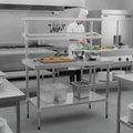 304 Stainless Steel Prep Station 1200x600mm for Commercial Kitchens
