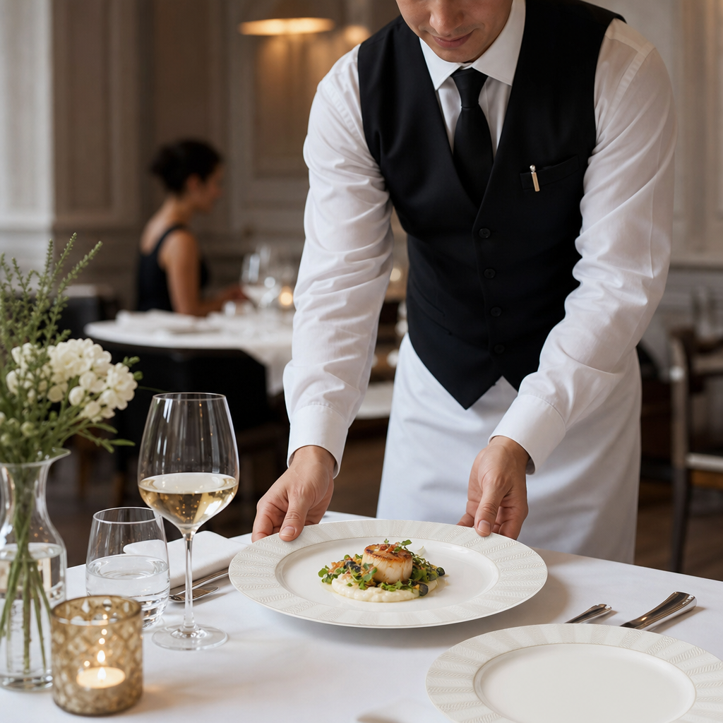 Plates 300mm Bone China for Upscale Dining (Pack of 12)