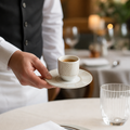 Coupe Espresso Saucers 120mm Bone China for Upscale Dining (Pack of 12)