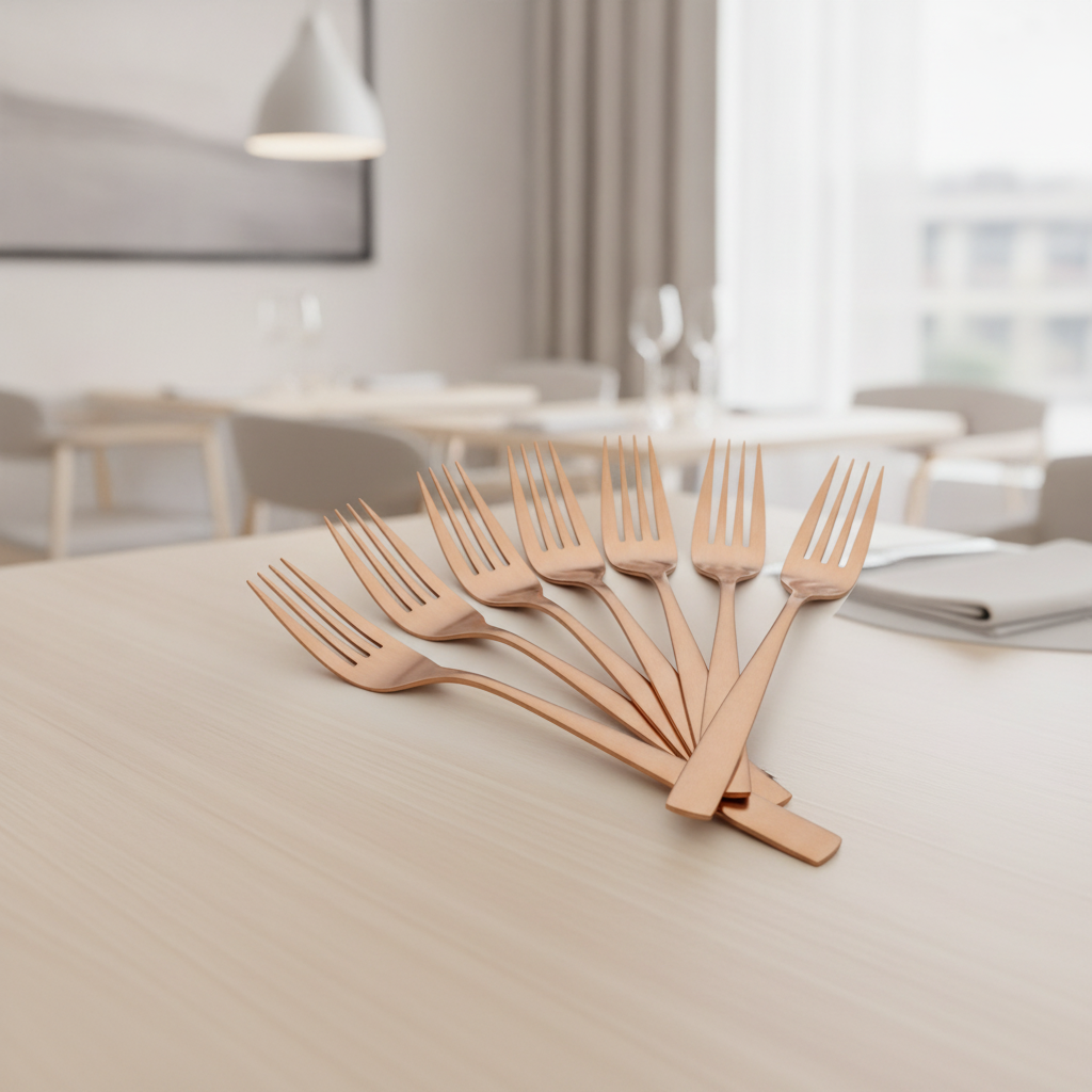 18/0 Stainless Steel Cake Forks for Dining Presentation (Pack of 12)