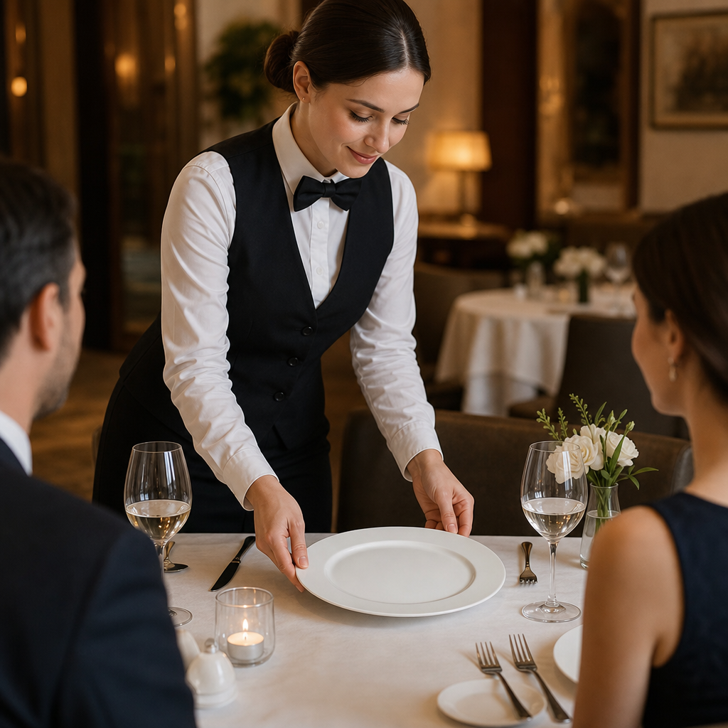 Whitehall Fine Bone China Service Plates 305mm for Elegant Dining (Pack of 6)