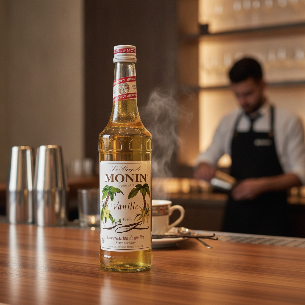 Natural Vanilla Syrup 700ml for Cocktails & Hot Drinks
