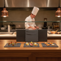 Slate Square Boards 300x300mm for Buffet Presentations (Pack of 5)