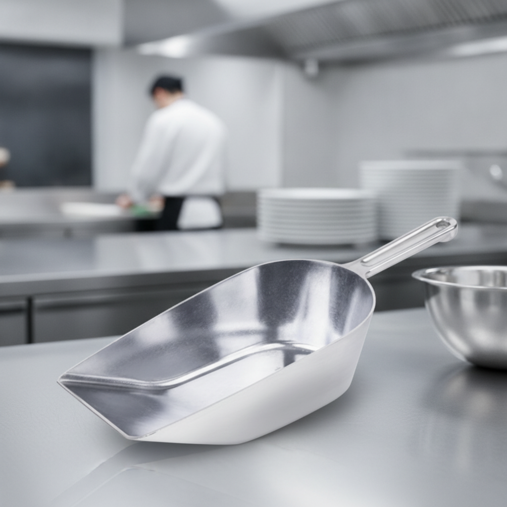 Aluminium Serving Scoop 1065ml for Catering Businesses