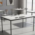 Laminate Rectangular Table Top 1190x690mm for Commercial Use