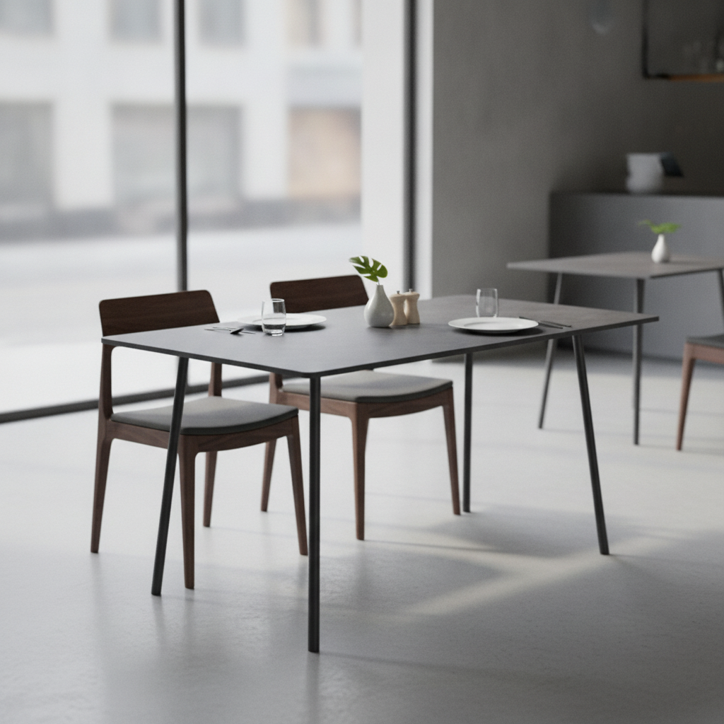 Laminate Rectangular Table Top 1190x690mm for Hospitality