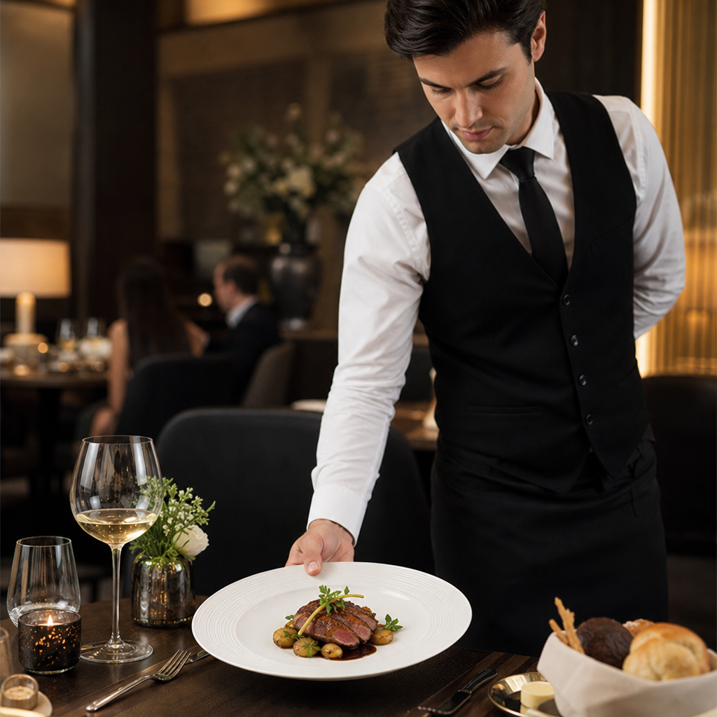 Coupe Plates 255mm Vitrified Porcelain for Upscale Dining (Pack of 12)