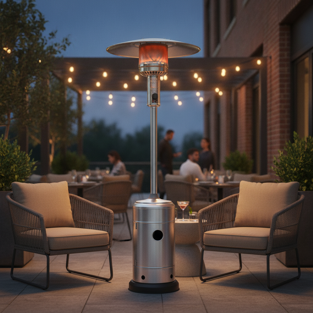 Stainless Steel Patio Heater 2250mm for Outdoor Spaces