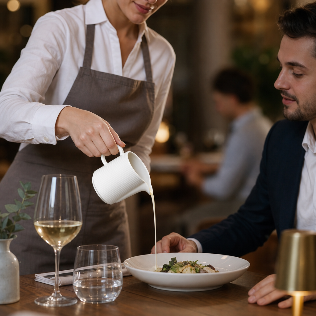 Porcelain Jugs 142.5ml for Casual Dining (Pack of 12)