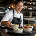 Pier Stack Dishes Natural Polycarbonate for Casual Dining