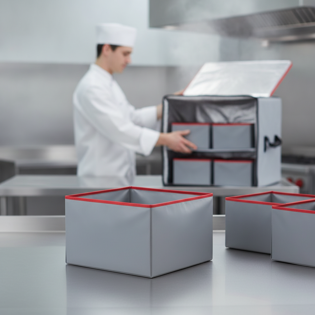 Nylon Insert Box for Food Delivery Bags (355mm) for Safe Deliveries