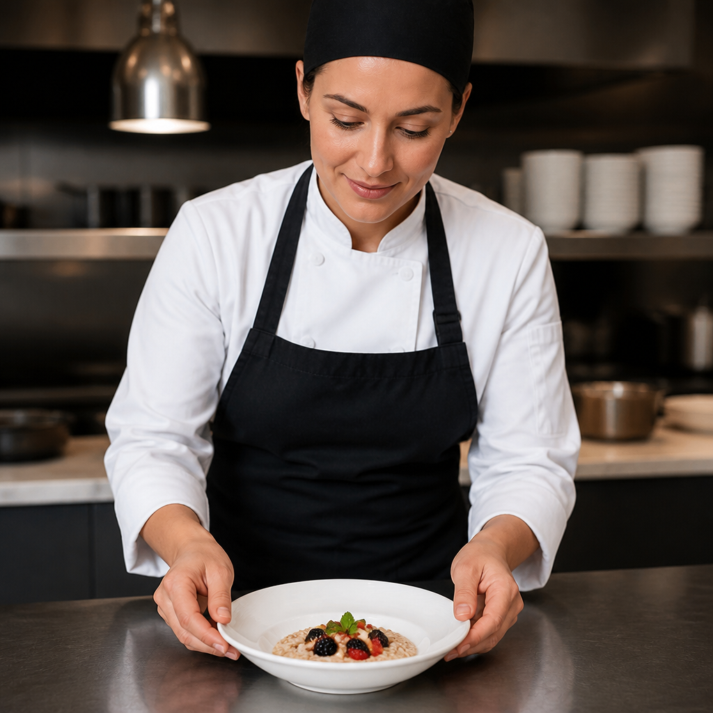 Oatmeal Bowl 165mm Porcelain for Professional Catering (Pack of 36)