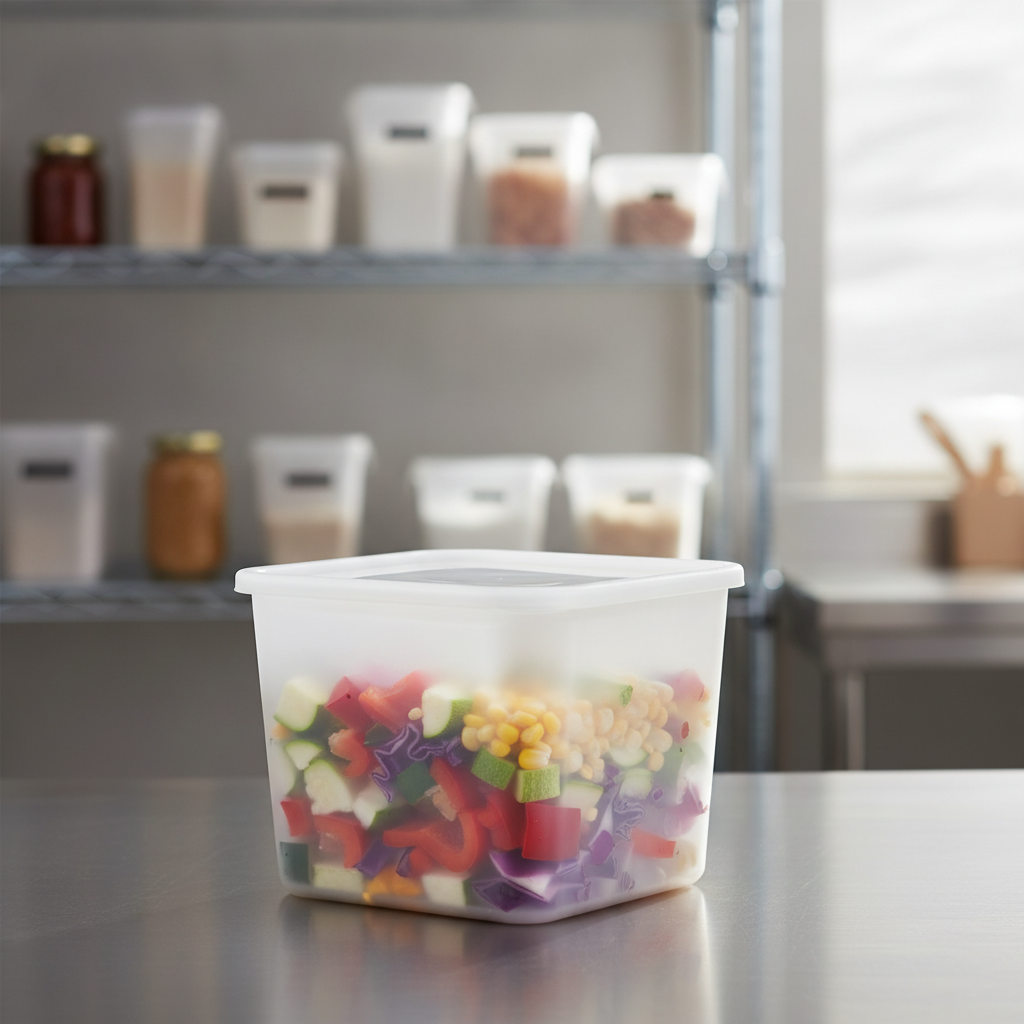 Polypropylene Storage Container 2L for Food Storage