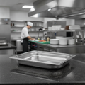 Stainless Steel 2/3 Gastronorm Tray 1.35L for Efficient Service