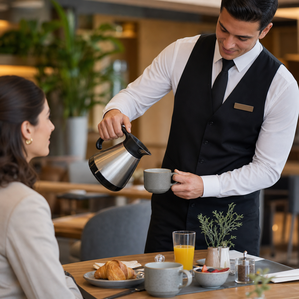 Stacking Cups 227ml Grey Vitrified Ceramic for Hotel Breakfast Service (Pack of 12)