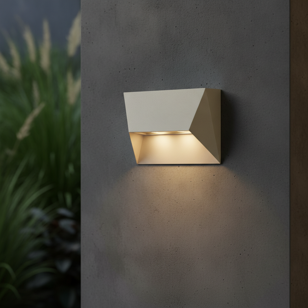 Aluminium Outdoor Wall Light for Modern Spaces