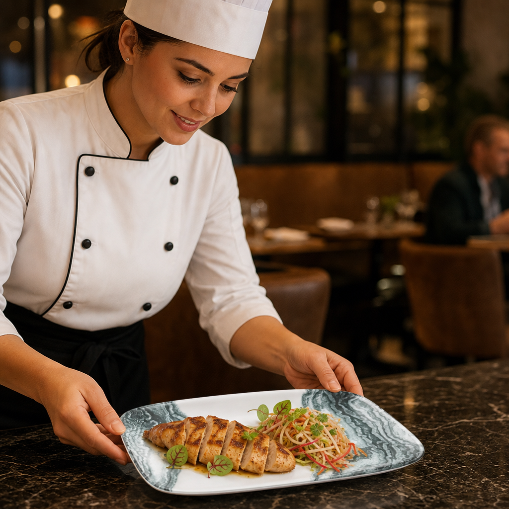 Deep Trays 260x150mm Black Vitrified Ceramic for Modern Hospitality (Pack of 6)