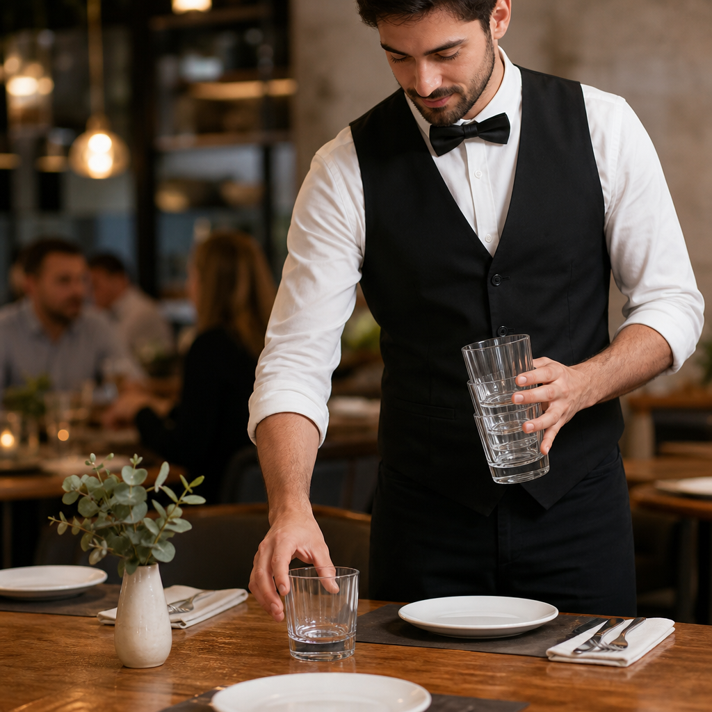 Polycarbonate Stacking Tumblers 400ml for Bars & Restaurants (Pack of 6)