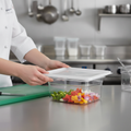 Polyethylene Square Food Storage Container Lid for Food Prep