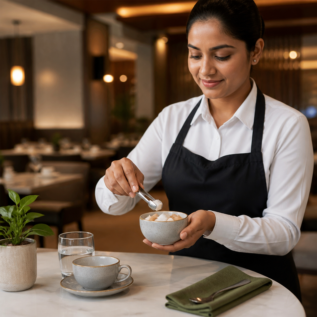 Sugar Bowl 227ml Vitrified Ceramic for Restaurants (Pack of 12)