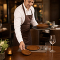 Saucers 145mm Mustard Porcelain for Dining Tables (Pack of 36)