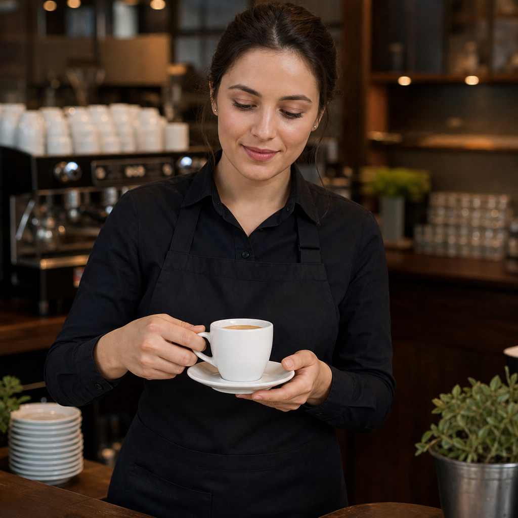 Ceramic Espresso Cups 110ml for Professional Use (Pack of 12)
