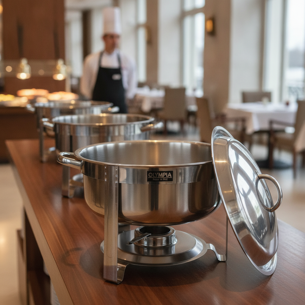 Stainless Steel Chafing Set 7.5L for Catering Events